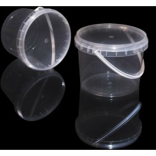 Ведро пластиковое с крышкой 550 мл